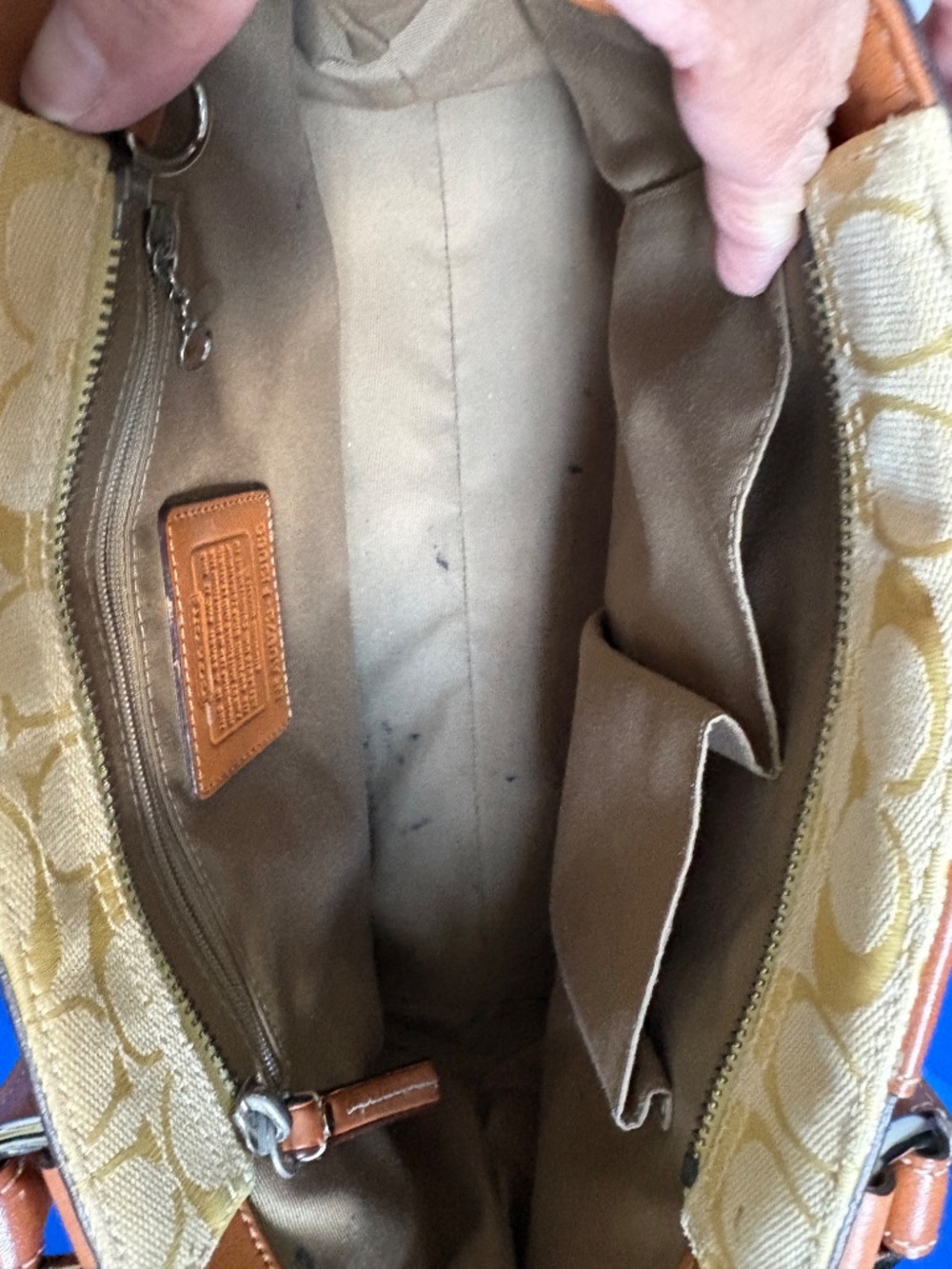 “Coach Bag” with Dress sold as a Set - Picture 6 of 11
